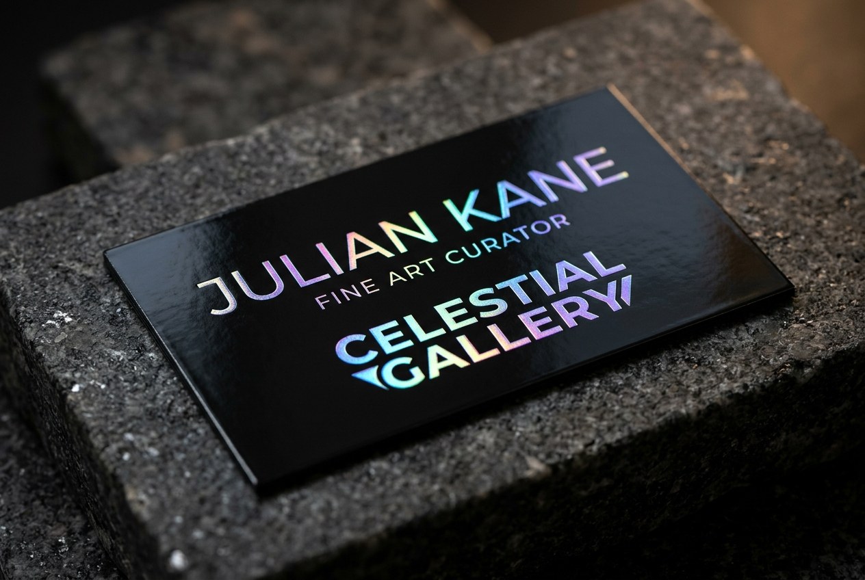 Radiant High-Gloss Mirror Card