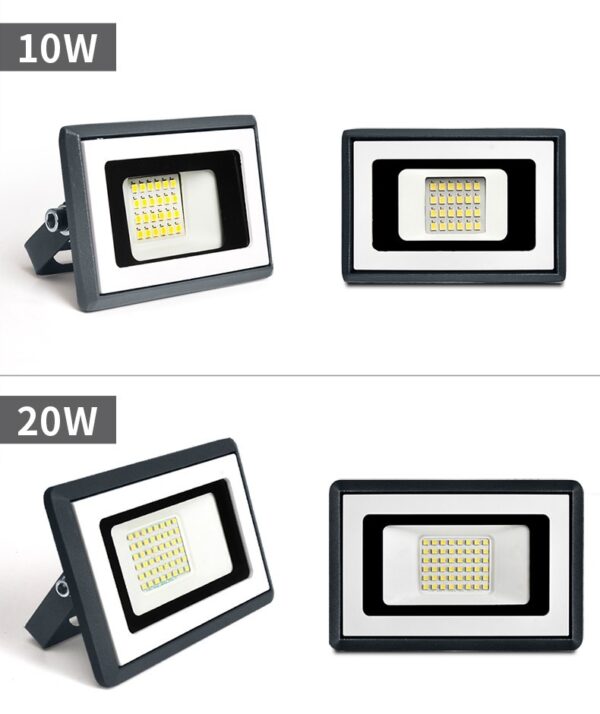 Metallic 50W LED Outdoor Floodlight - Image 2