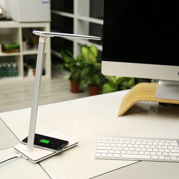 LED Desk Lamp | Touch Switch, USB Powered | Modern Minimalist Design