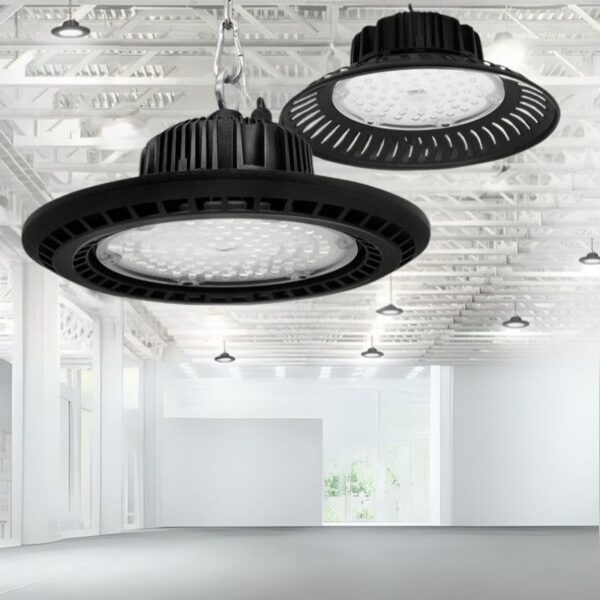 High-Performance LED High Bay Light | 100W/150W/200W, IP66, 6000K | Durable Aluminum Shell - Image 4