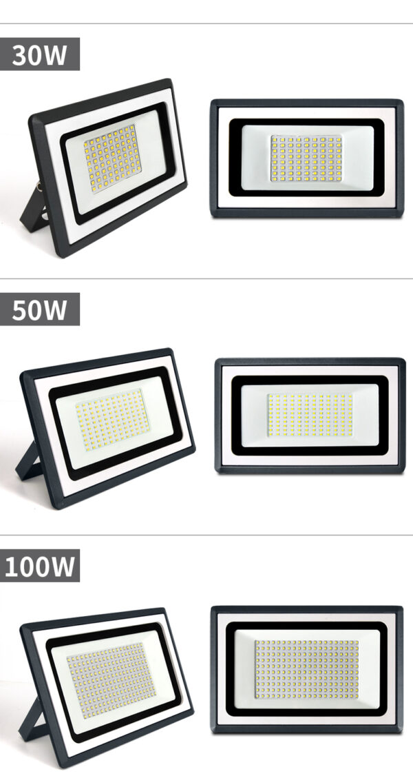 Metallic 50W LED Outdoor Floodlight - Image 8