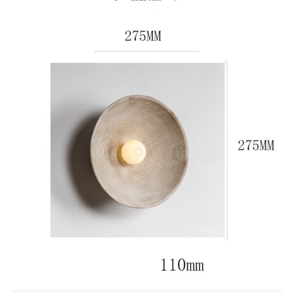 Resin Shade Pendant Lamp with Three-Color Light Source - Image 6