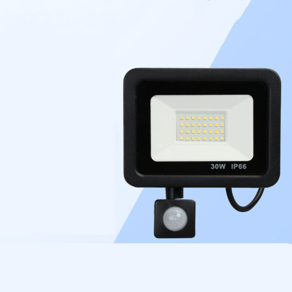 Human Body Induction Flood Light | 10W-50W, Waterproof | Outdoor Sensor Light