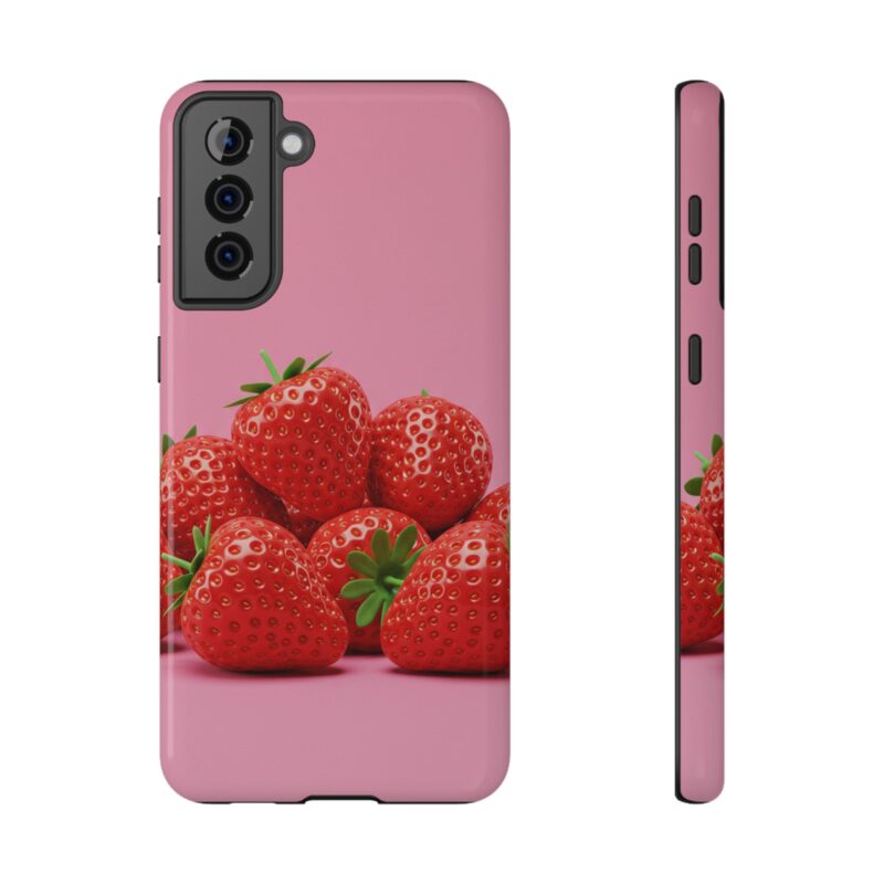 Strawberry Pink Impact-Resistant Phone Case - Cute Summer Vibe - Image 27