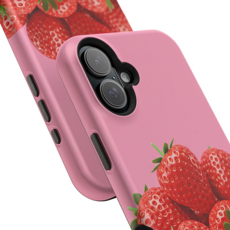 Strawberry Pink Impact-Resistant Phone Case - Cute Summer Vibe - Image 158