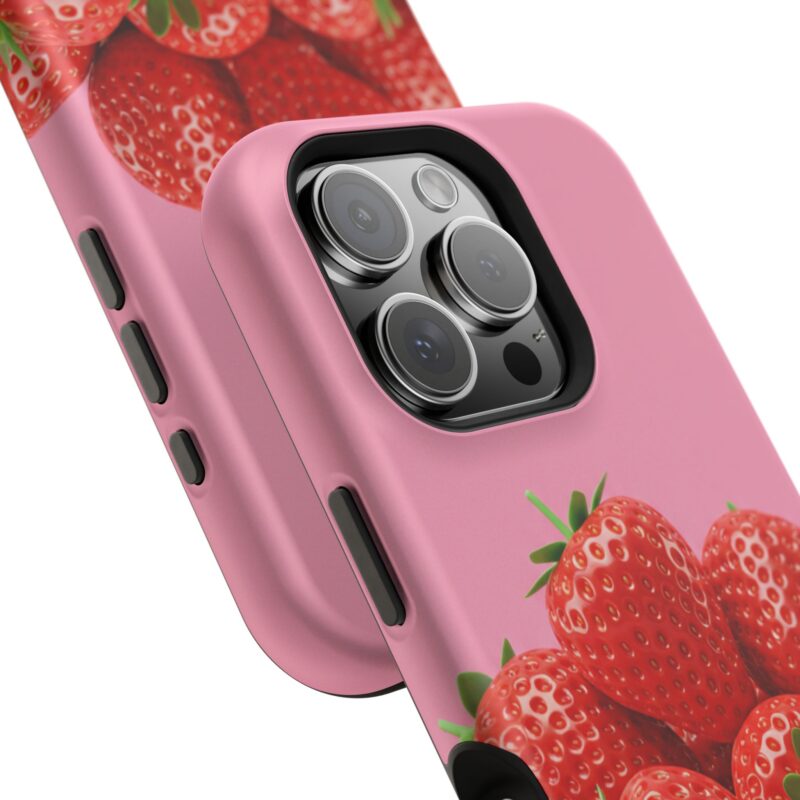 Strawberry Pink Impact-Resistant Phone Case - Cute Summer Vibe - Image 134