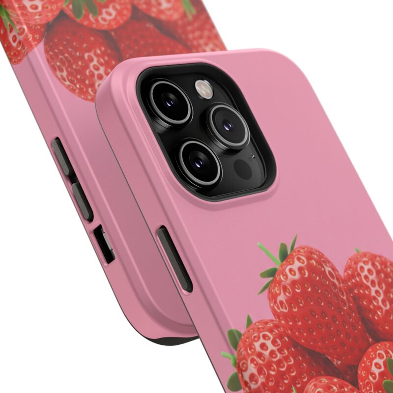 Strawberry Pink Impact-Resistant Phone Case - Cute Summer Vibe - Image 126