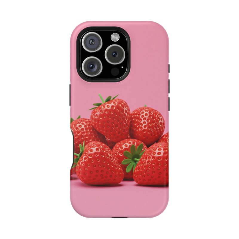 Strawberry Pink Impact-Resistant Phone Case - Cute Summer Vibe - Image 133