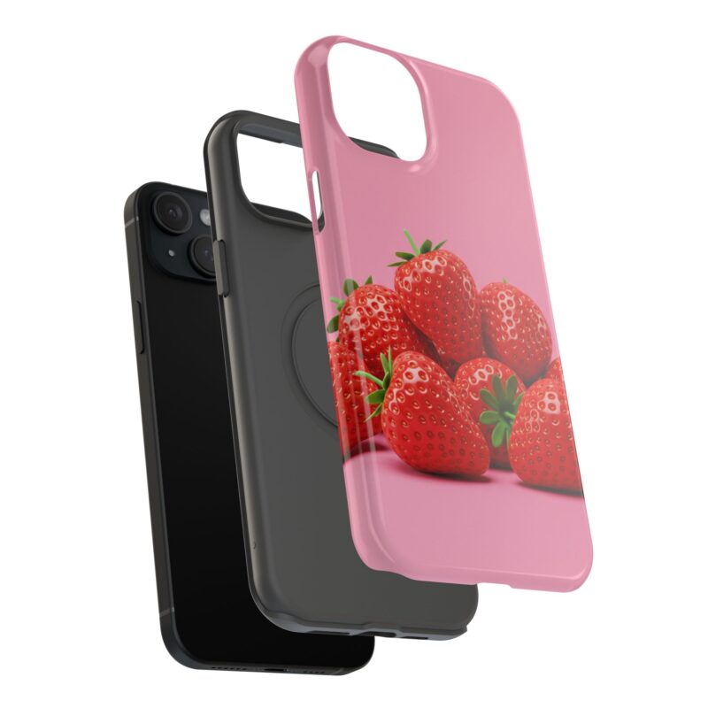 Strawberry Pink Impact-Resistant Phone Case - Cute Summer Vibe - Image 84