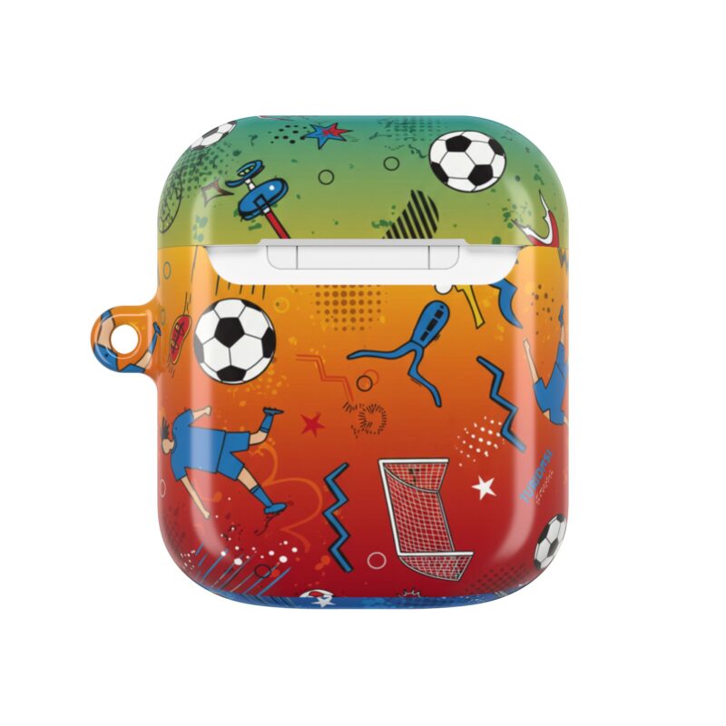 Vibrant Soccer AirPod Case | Sporty Design for Music Lovers, Unique Gift for Kids, Trendy Accessory for Athletes, Perfect for [...] - Image 10