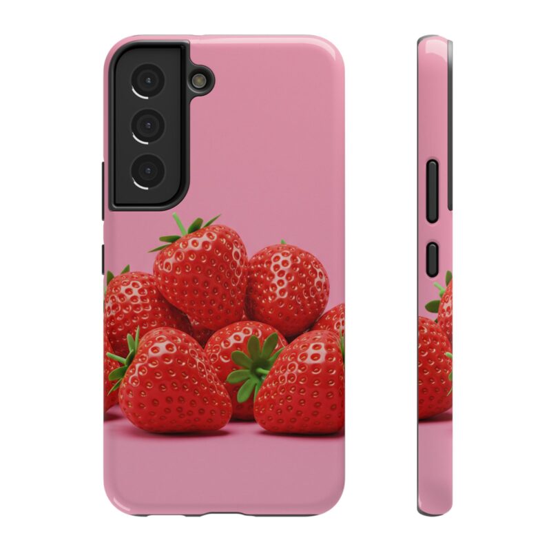 Strawberry Pink Impact-Resistant Phone Case - Cute Summer Vibe - Image 53