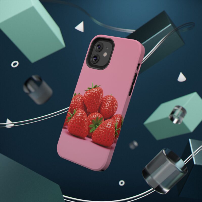 Strawberry Pink Impact-Resistant Phone Case - Cute Summer Vibe - Image 40