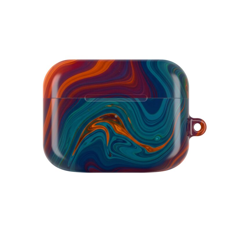 Colorful Marble AirPod Case - Stylish & Protective Accessory