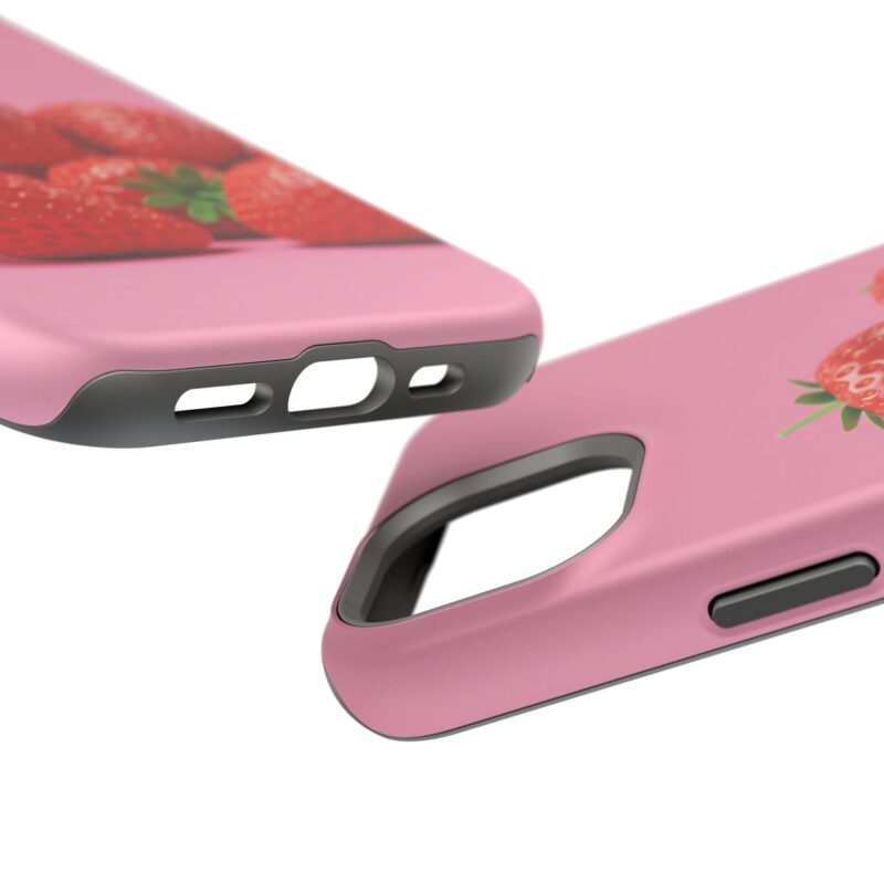 Strawberry Pink Impact-Resistant Phone Case - Cute Summer Vibe - Image 71