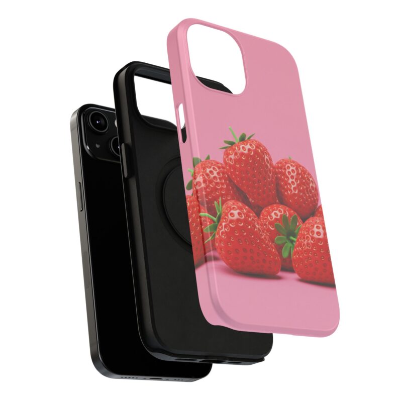 Strawberry Pink Impact-Resistant Phone Case - Cute Summer Vibe - Image 104