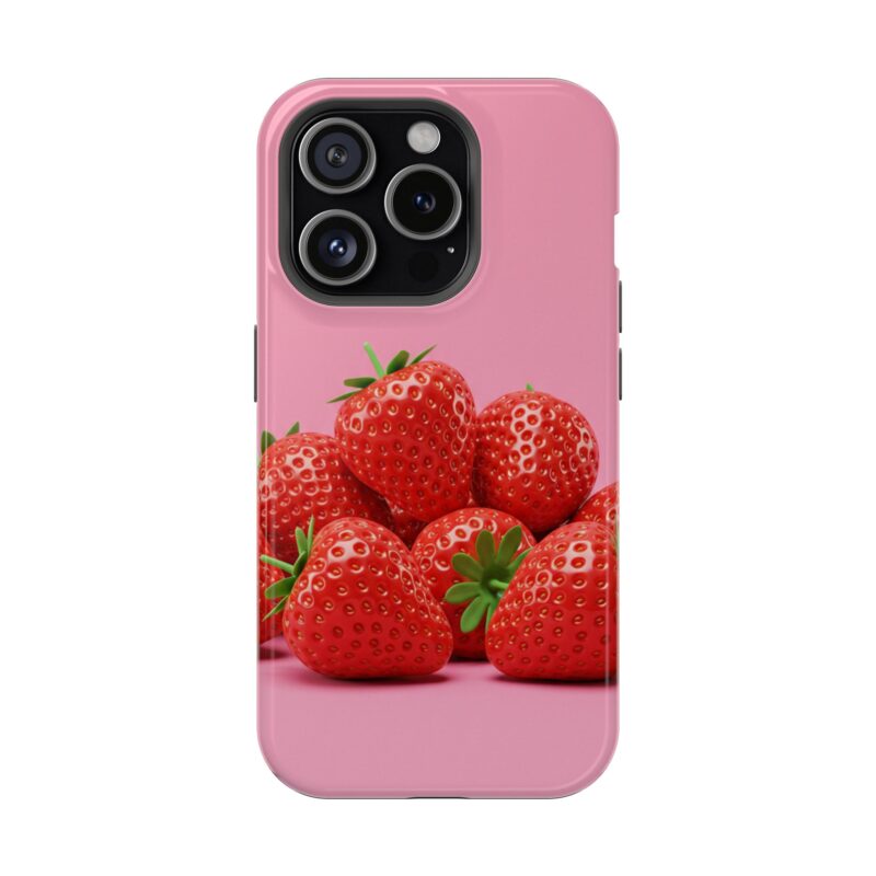 Strawberry Pink Impact-Resistant Phone Case - Cute Summer Vibe - Image 73