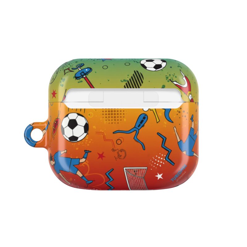 Vibrant Soccer AirPod Case | Sporty Design for Music Lovers, Unique Gift for Kids, Trendy Accessory for Athletes, Perfect for [...] - Image 18