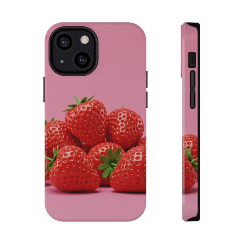 Strawberry Pink Impact-Resistant Phone Case - Cute Summer Vibe - Image 7