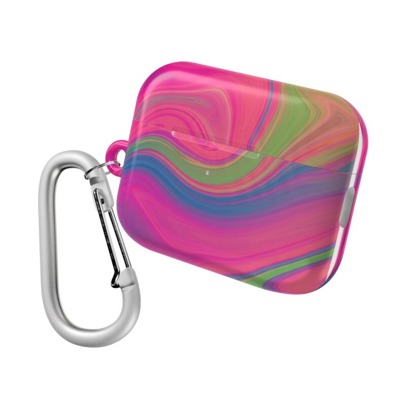 Colorful Abstract AirPod Case - Unique Design for Music Lovers, Perfect Gift for Teens, Women, and Tech Enthusiasts, Stylish and Durable - Image 7