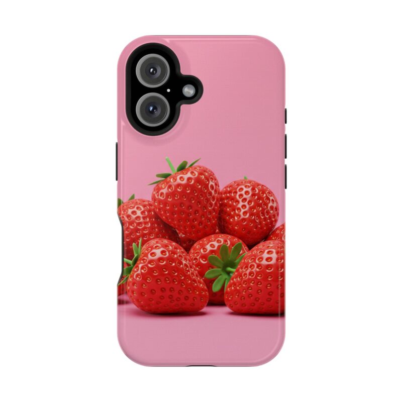 Strawberry Pink Impact-Resistant Phone Case - Cute Summer Vibe - Image 145
