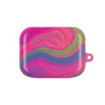 Colorful Abstract AirPod Case - Unique Design for Music Lovers, Perfect Gift for Teens, Women, and Tech Enthusiasts, Stylish and Durable