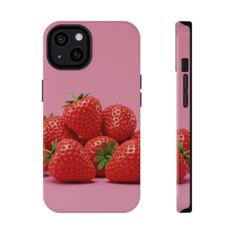 Strawberry Pink Impact-Resistant Phone Case - Cute Summer Vibe