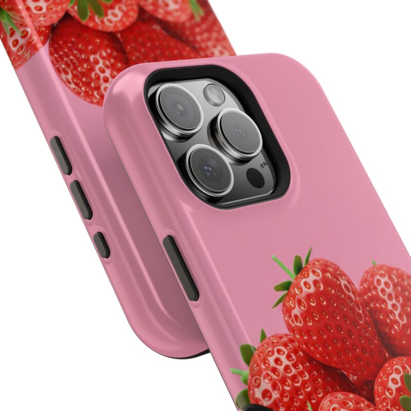 Strawberry Pink Impact-Resistant Phone Case - Cute Summer Vibe - Image 138