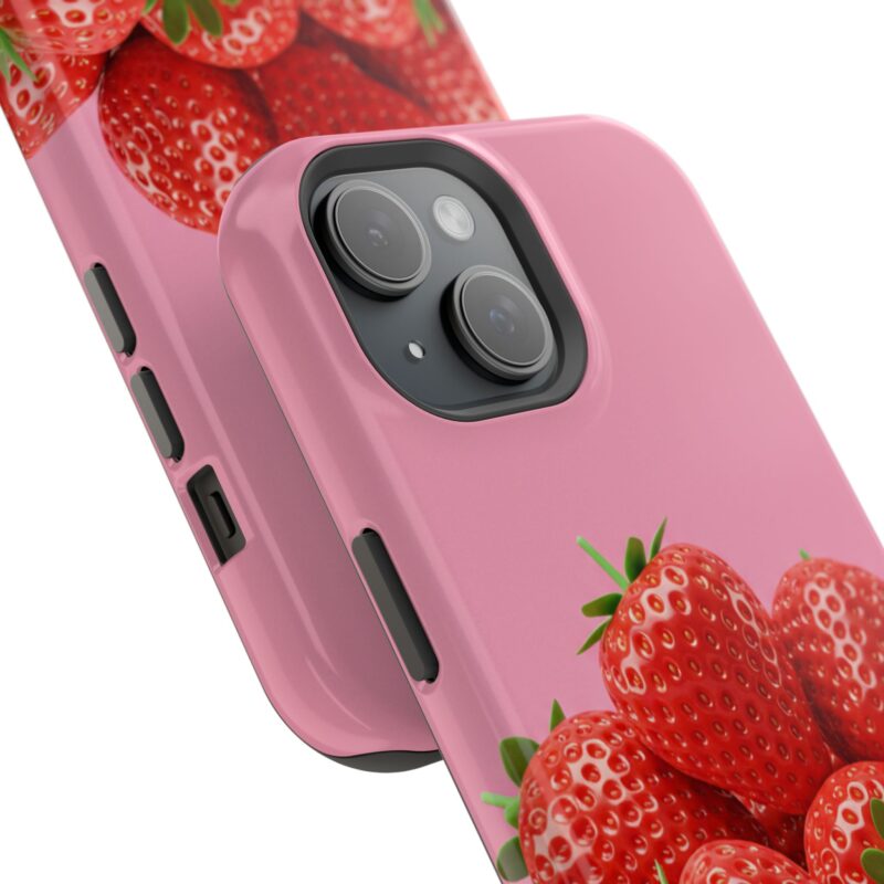 Strawberry Pink Impact-Resistant Phone Case - Cute Summer Vibe - Image 66