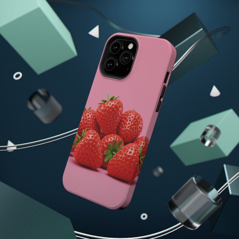 Strawberry Pink Impact-Resistant Phone Case - Cute Summer Vibe - Image 23