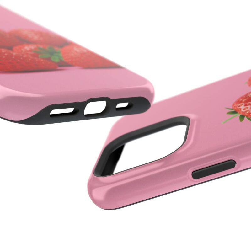 Strawberry Pink Impact-Resistant Phone Case - Cute Summer Vibe - Image 139