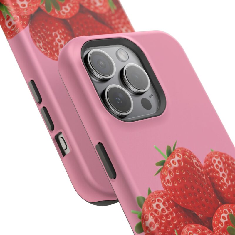 Strawberry Pink Impact-Resistant Phone Case - Cute Summer Vibe - Image 94