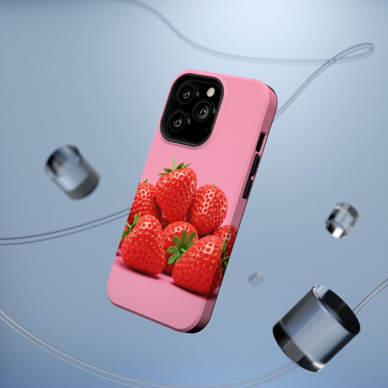 Strawberry Pink Impact-Resistant Phone Case - Cute Summer Vibe - Image 18
