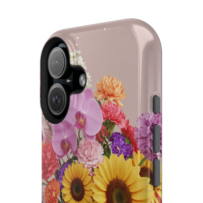 Floral Impact-Resistant Phone Case - Vibrant Sunflowers & Orchids - Image 148