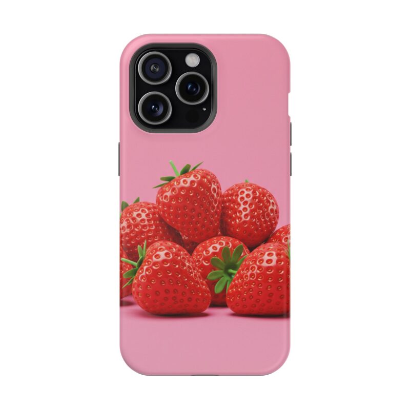 Strawberry Pink Impact-Resistant Phone Case - Cute Summer Vibe - Image 93