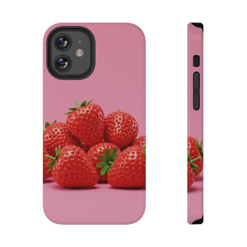 Strawberry Pink Impact-Resistant Phone Case - Cute Summer Vibe - Image 41
