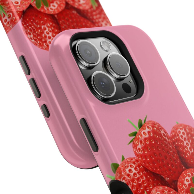 Strawberry Pink Impact-Resistant Phone Case - Cute Summer Vibe - Image 130