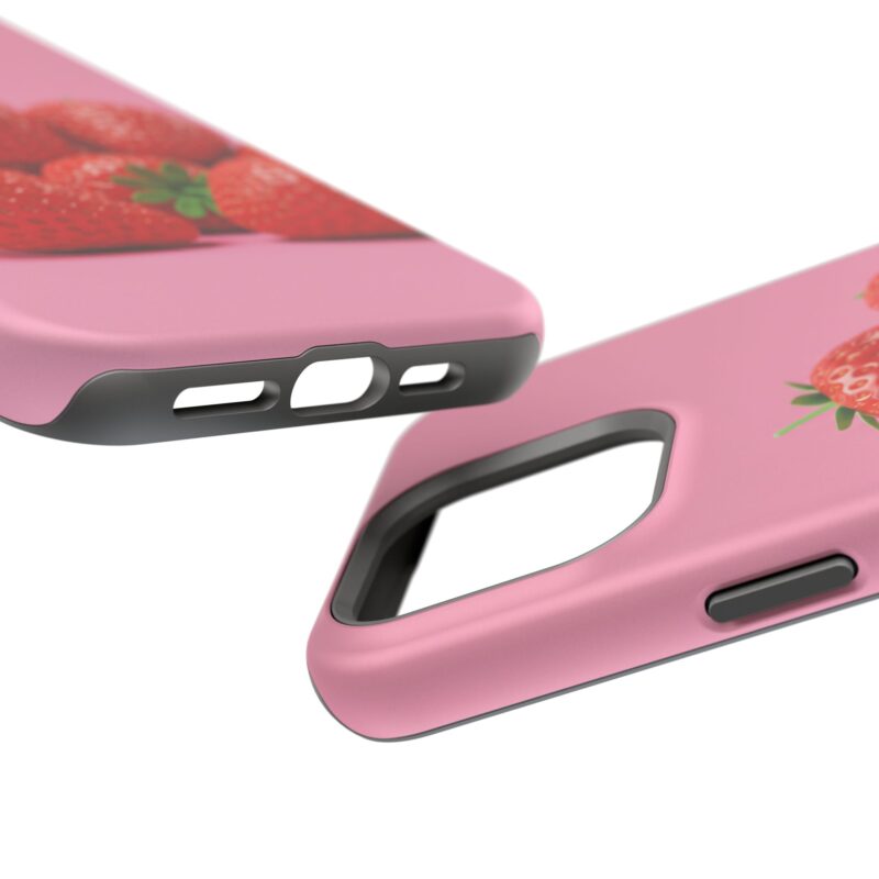 Strawberry Pink Impact-Resistant Phone Case - Cute Summer Vibe - Image 95