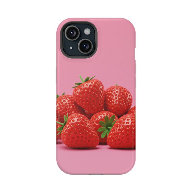 Strawberry Pink Impact-Resistant Phone Case - Cute Summer Vibe - Image 69