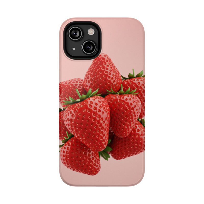Strawberry Impact-Resistant Phone Case - Cute Summer Design - Image 97