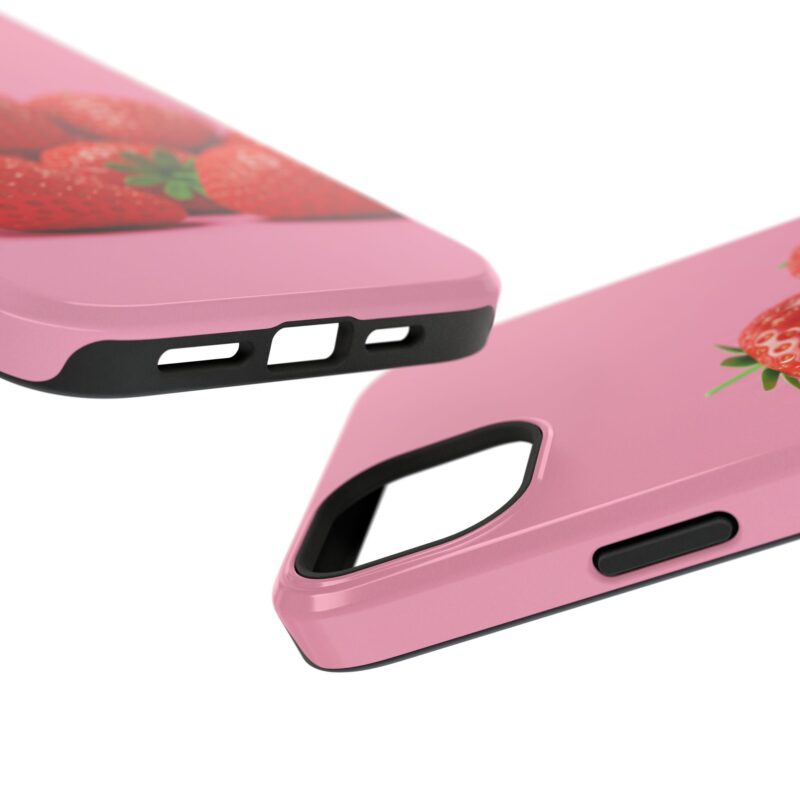 Strawberry Pink Impact-Resistant Phone Case - Cute Summer Vibe - Image 115