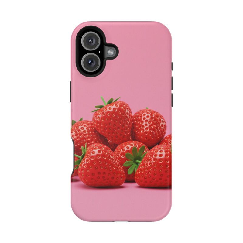 Strawberry Pink Impact-Resistant Phone Case - Cute Summer Vibe - Image 157