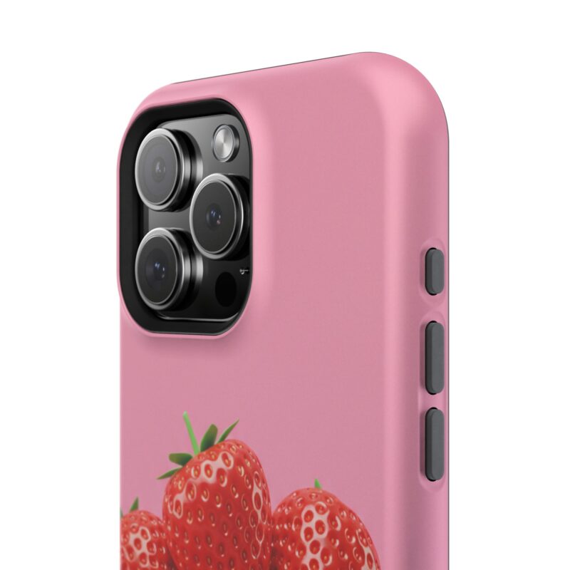 Strawberry Pink Impact-Resistant Phone Case - Cute Summer Vibe - Image 144