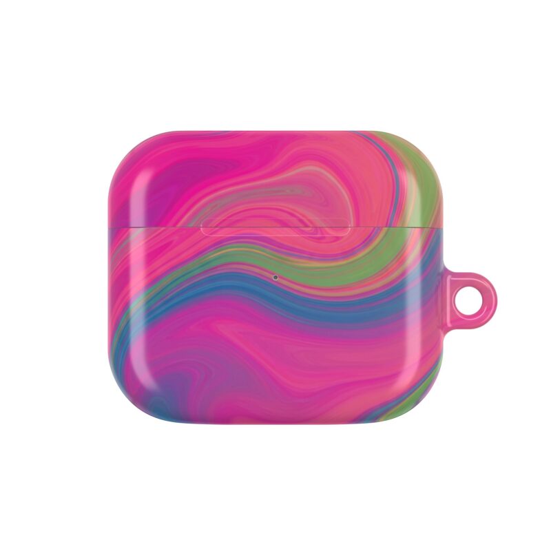 Colorful Abstract AirPod Case - Unique Design for Music Lovers, Perfect Gift for Teens, Women, and Tech Enthusiasts, Stylish and Durable - Image 17