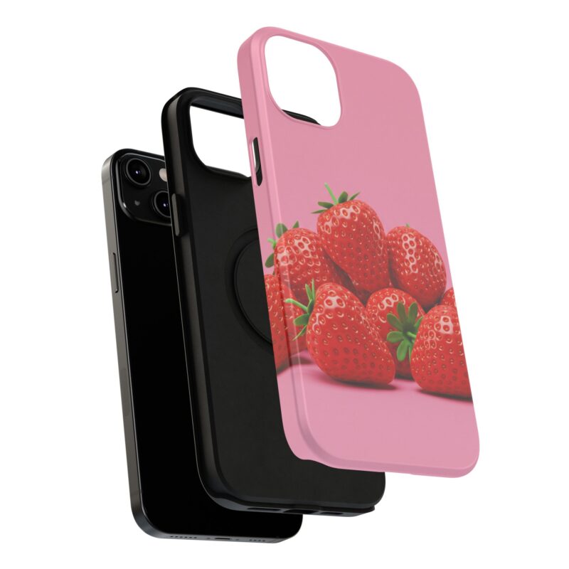Strawberry Pink Impact-Resistant Phone Case - Cute Summer Vibe - Image 120