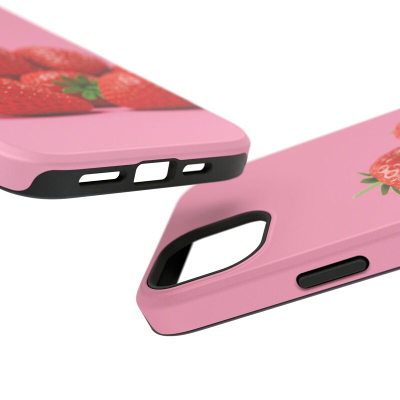 Strawberry Pink Impact-Resistant Phone Case - Cute Summer Vibe - Image 119