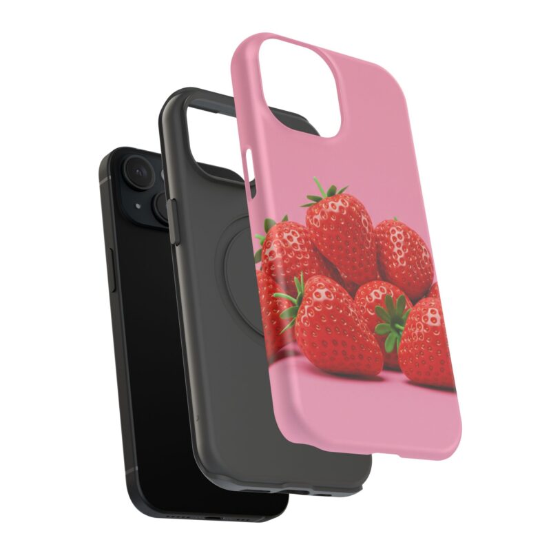 Strawberry Pink Impact-Resistant Phone Case - Cute Summer Vibe - Image 72