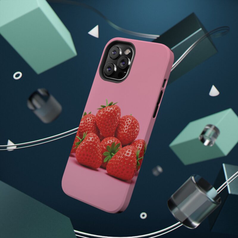 Strawberry Pink Impact-Resistant Phone Case - Cute Summer Vibe - Image 52