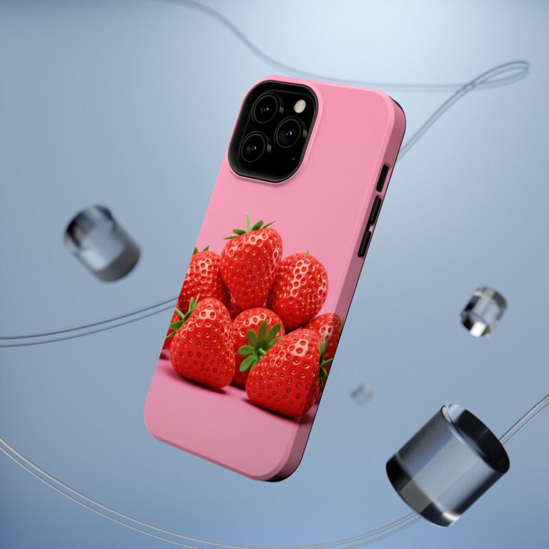 Strawberry Pink Impact-Resistant Phone Case - Cute Summer Vibe - Image 21