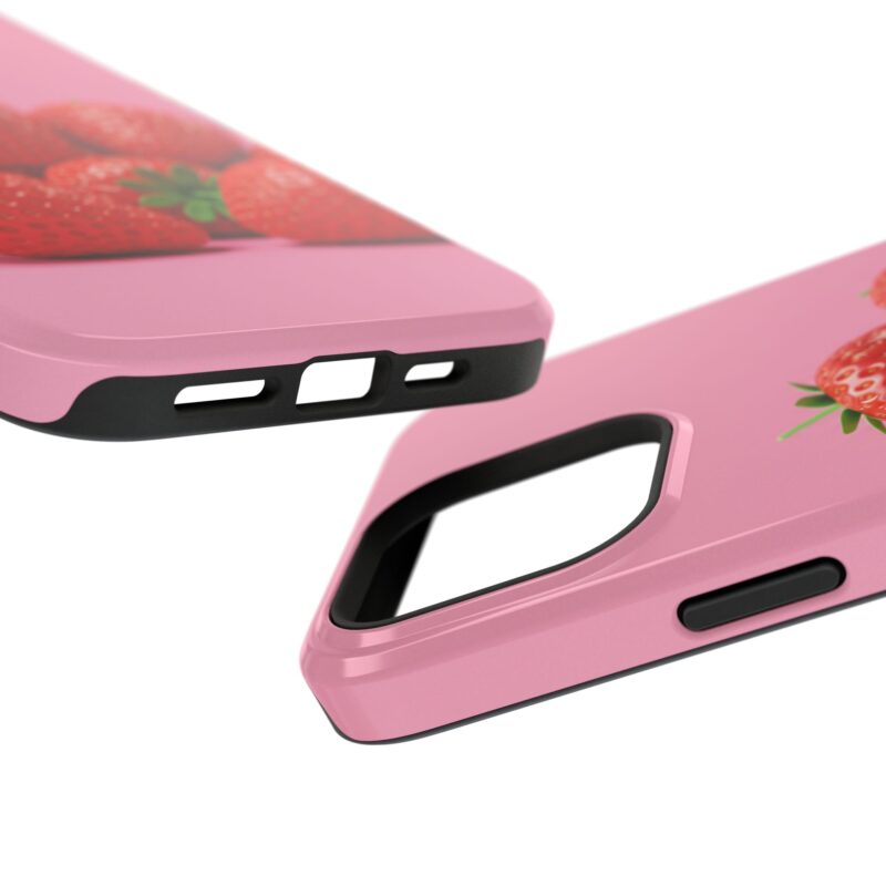 Strawberry Pink Impact-Resistant Phone Case - Cute Summer Vibe - Image 123