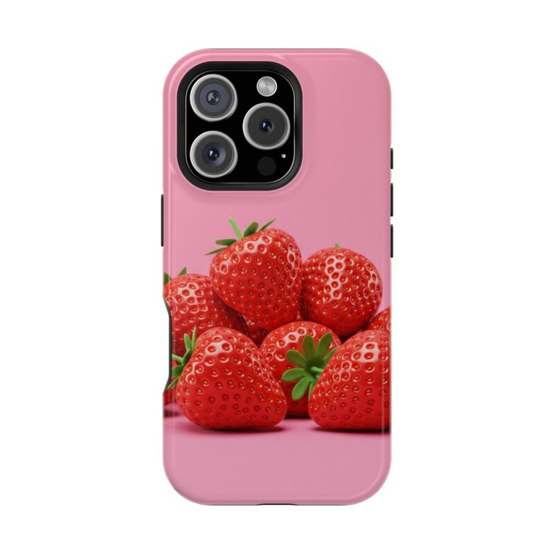 Strawberry Pink Impact-Resistant Phone Case - Cute Summer Vibe - Image 129